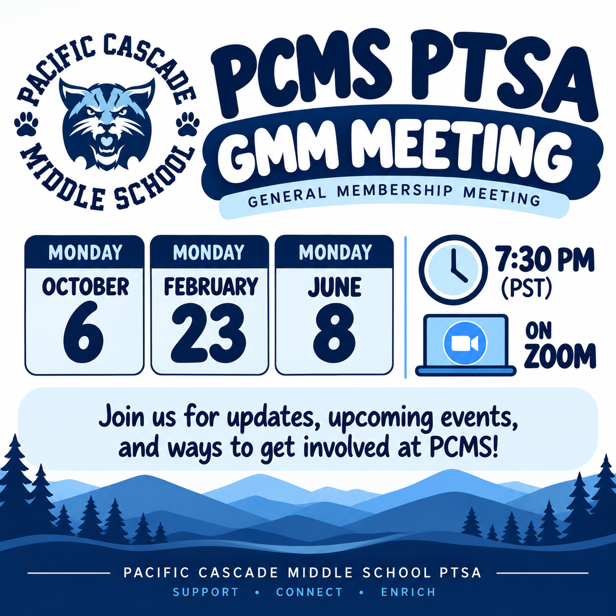 GMM meeting schedule